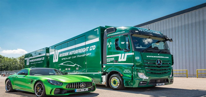 Woodside Motorfreight’s new Mercedes-Benz Actros is “the pride of the fleet”.