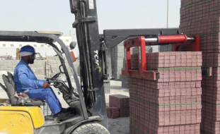 B&B Attachments provide Handling Solutions to Emirates Concrete Manufacturer .