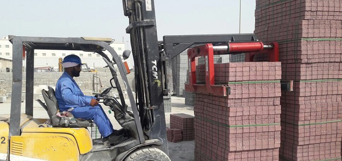 B&B Attachments provide Handling Solutions to Emirates Concrete Manufacturer .