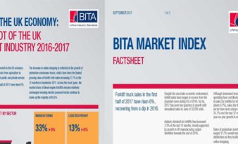 Strong UK forklift truck sales growth bucks uncertain economic trend.