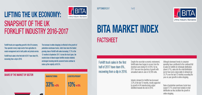 Strong UK forklift truck sales growth bucks uncertain economic trend.