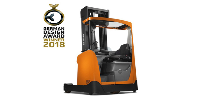 German Design Award 2018 for BT Reflex R-series reach truck.