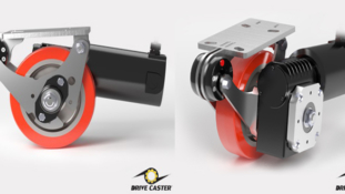 Caster Concepts’ Popular Motor-Powered Caster Now Comes  Fully Equipped and Ready to Use.