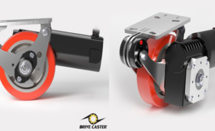 Caster Concepts’ Popular Motor-Powered Caster Now Comes  Fully Equipped and Ready to Use.