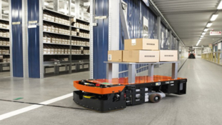 Smarter handling with lean automated trucks from Toyota.