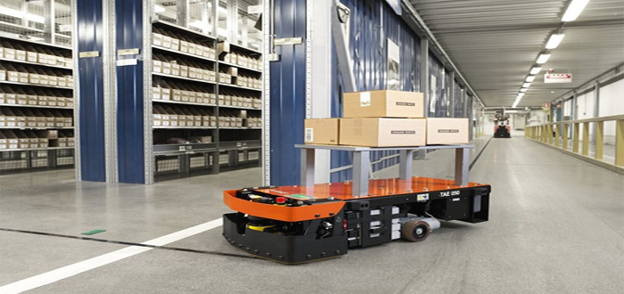 Smarter handling with lean automated trucks from Toyota.