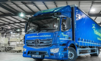 New Mercedes-Benz fleet stacks up for Palletways.