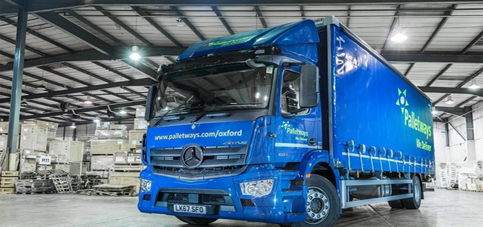 New Mercedes-Benz fleet stacks up for Palletways.