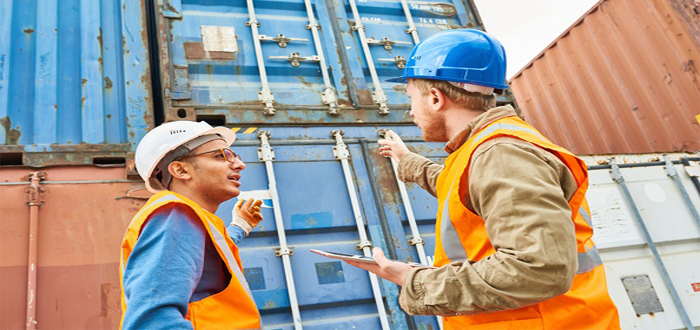 In the Future, Robots Will Help to Empty Sea Containers.