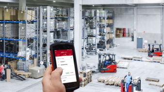 Available right on cue: the Linde Truck Call app.