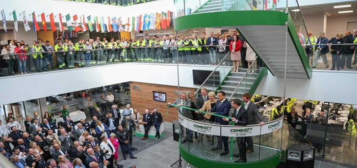 Official opening of Combilift’s new €50 million global headquarters and manufacturing facility.