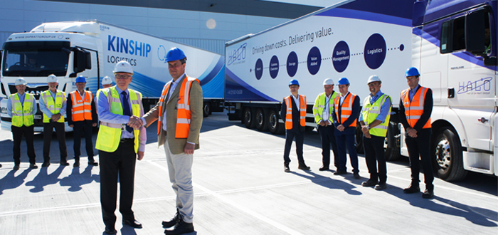 Halo Is Handed Keys To New Multi-Temperature Facility At DP World London Gateway.