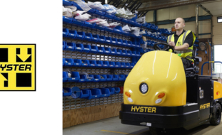 New Hyster® Rider Tow Tractor Supports Automotive Industry Productivity.
