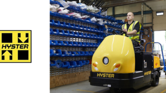 New Hyster® Rider Tow Tractor Supports Automotive Industry Productivity.