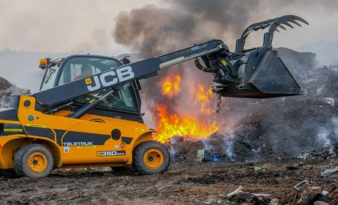 JCB’s Teletruk joins the front line at Staffordshire Fire and Rescue