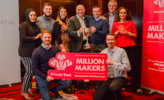 HERMES TEAM SECURES LARGEST EVER AMOUNT RAISED IN YORKSHIRE FOR THE PRINCE’S TRUST MILLION MAKERS