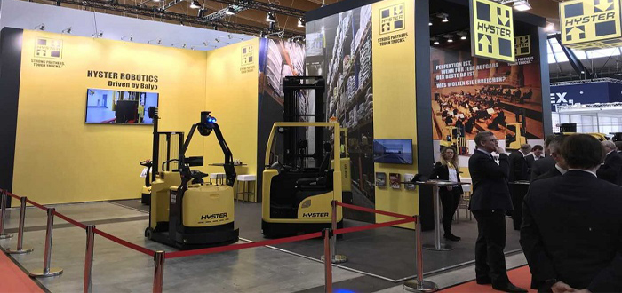 HYSTER EUROPE SHOWCASES INNOVATIVE WAREHOUSE AND LOGISTICS SOLUTIONS AT LOGIMAT 2019