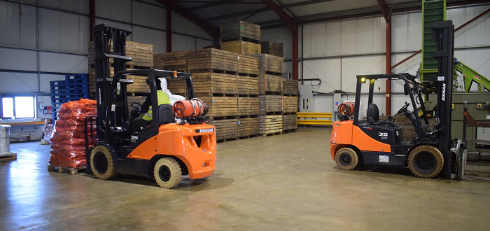 Doosan makes the grade at Tompsett Burgess Growers