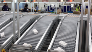 Avancon has solved the sorter problem for the Samsung shipping area.