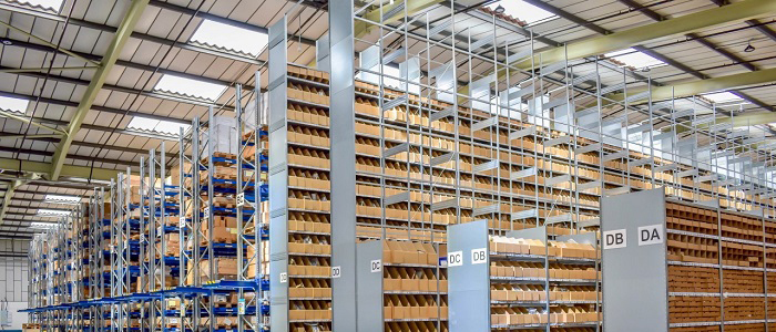 Electrolux productivity gains from BITO racking and shelving