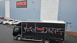 THE AMCO TRUCK FLEET TAKES SOLAR TECHNOLOGY ON THE ROAD