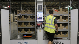 CILT award win makes it a hat-trick for Superdry and Invar Systems with Hikrobot