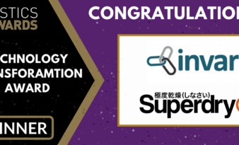 Superdry and Invar Systems with Hikrobot win Technology Transformation Award