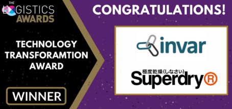 Superdry and Invar Systems with Hikrobot win Technology Transformation Award