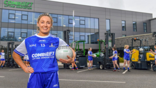 Combilift Gives Monaghan Ladies Gaelic Football Team a Lift