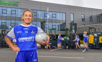 Combilift Gives Monaghan Ladies Gaelic Football Team a Lift