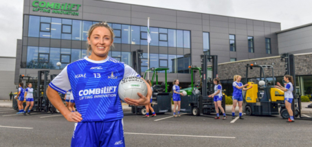 Combilift Gives Monaghan Ladies Gaelic Football Team a Lift