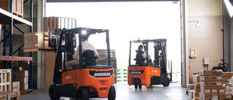 Doosan upgrades its popular electric BT/BX 7 Plus Series