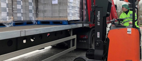 Snack producer reduces fleet size and makes efficiency gains with Toyota forklifts