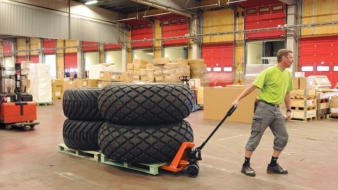 Toyota are cutting the cost of operating hand pallet trucks